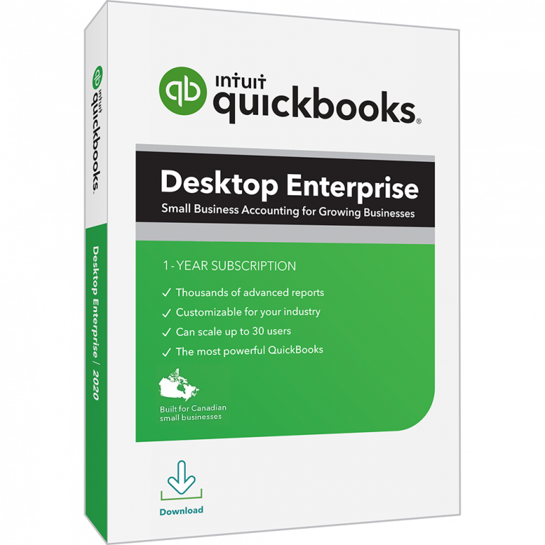 Intuit QuickBooks Desktop Enterprise 2024 (Canadian Version) SaaS